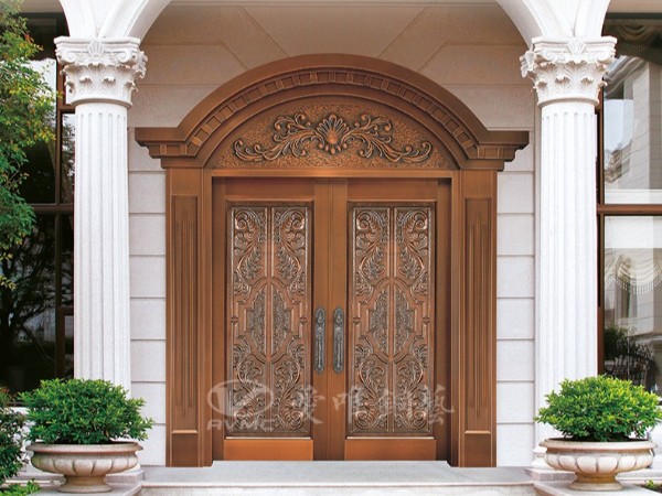 佛山別墅銅大門廠家創造銅大門藝術