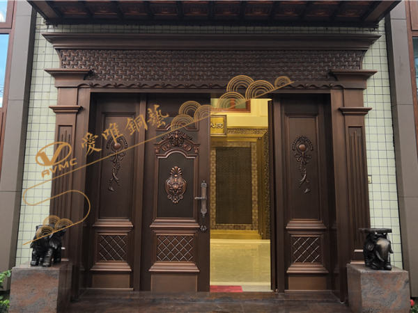 別墅銅門的銅藝術發展