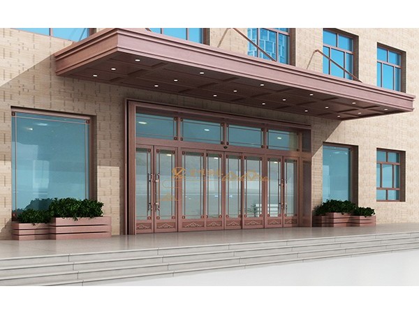 如何搭配貴族氣質的豪華銅門？