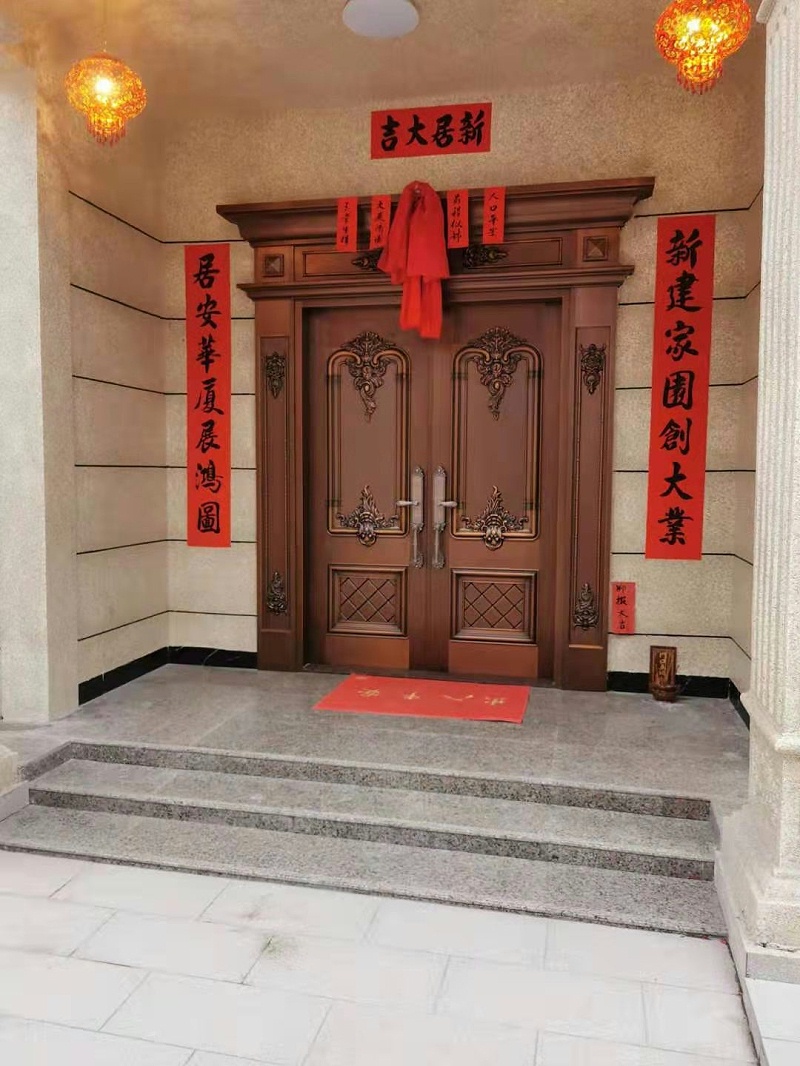 清遠(yuǎn)英德別墅銅門(mén) (1)