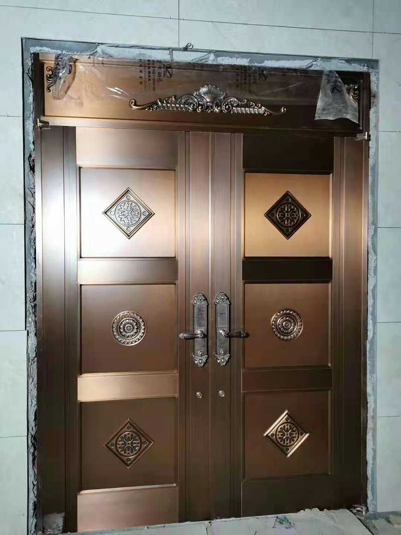 清遠(yuǎn)英德別墅銅門(mén) (3)