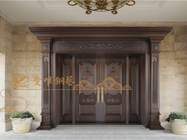業(yè)主為什么喜歡別墅銅門銅裝飾