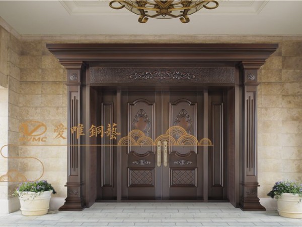 為什么總是說定制銅門有很多優點？