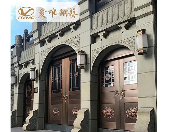 您知道嗎銅門和鑄鋁門的區別嗎？