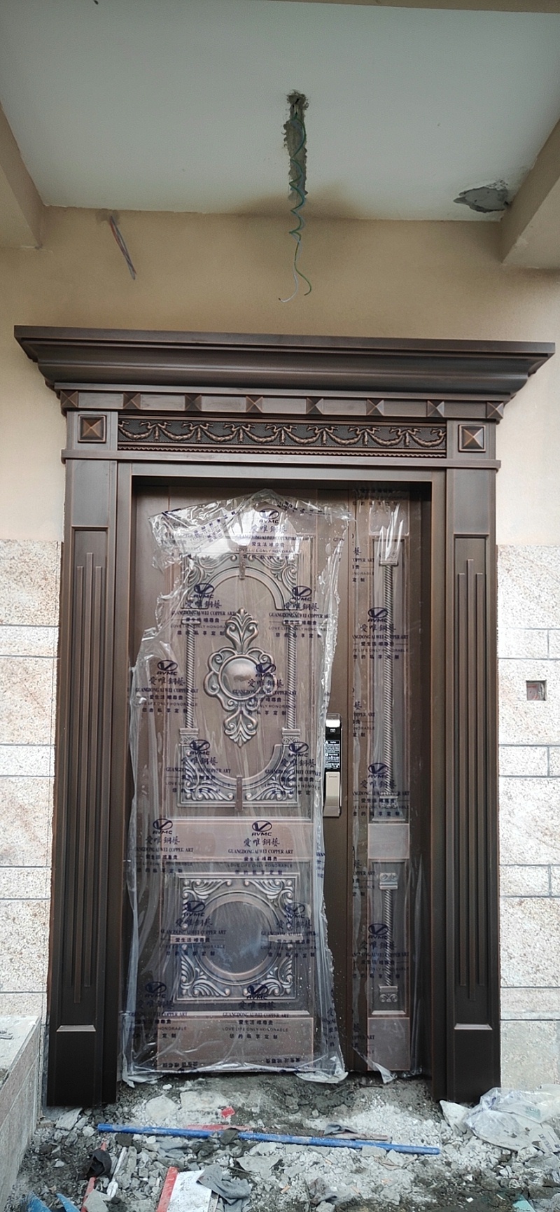 清遠(yuǎn)陳總銅門 (4)