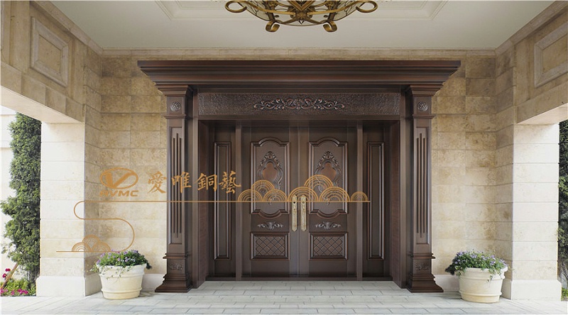 愛唯銅門對(duì)開子母門-貴族世家