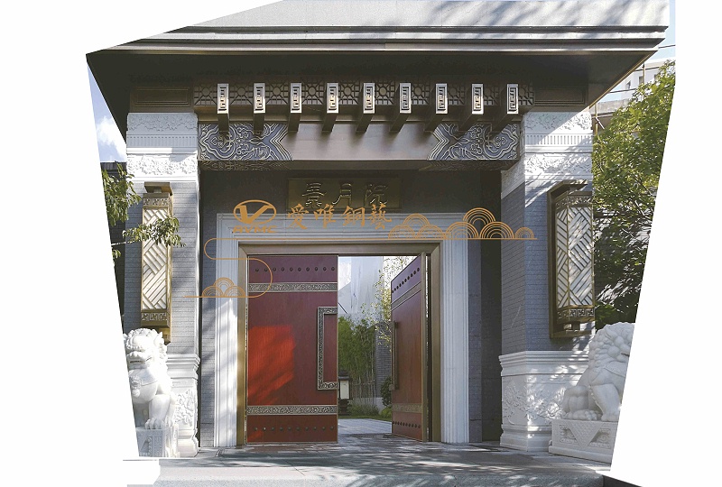 銅門廠家愛(ài)唯銅藝