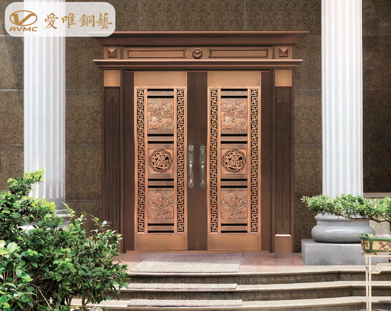 銅門(mén)花件、銅門(mén)圖案寓意