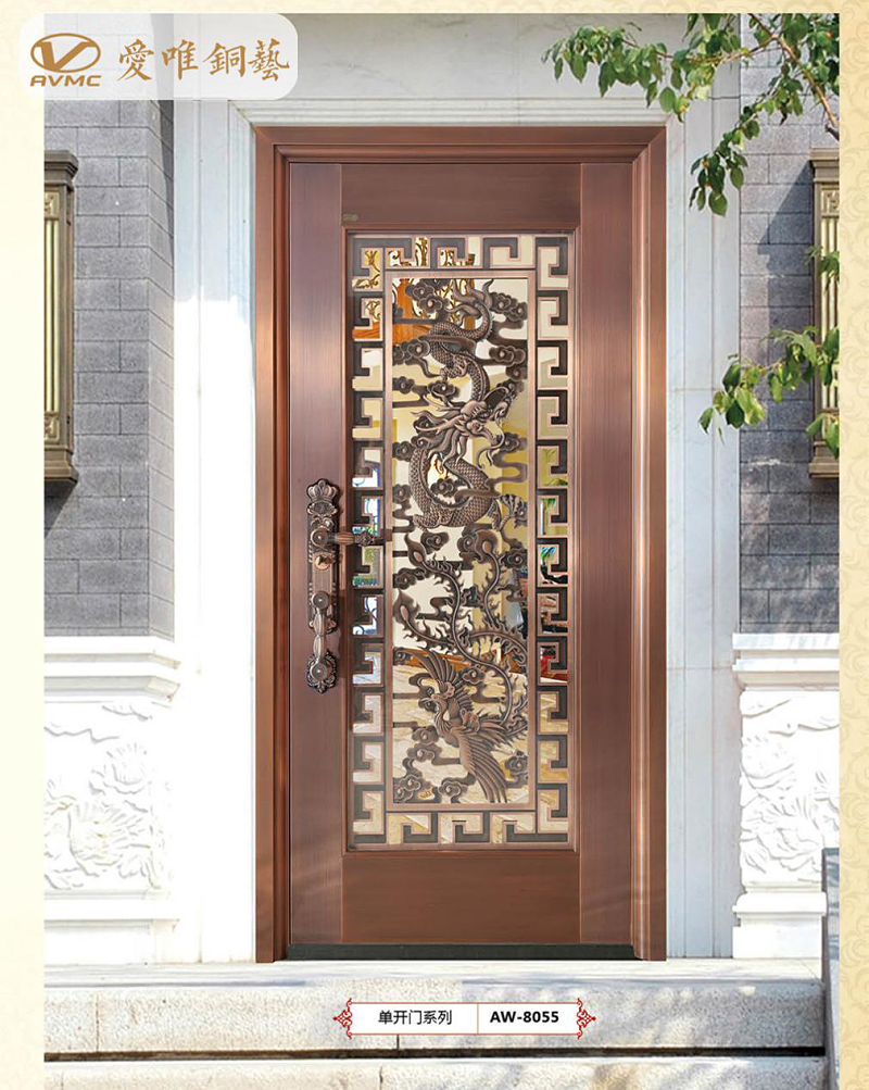 銅門(mén)花件、銅門(mén)圖案寓意